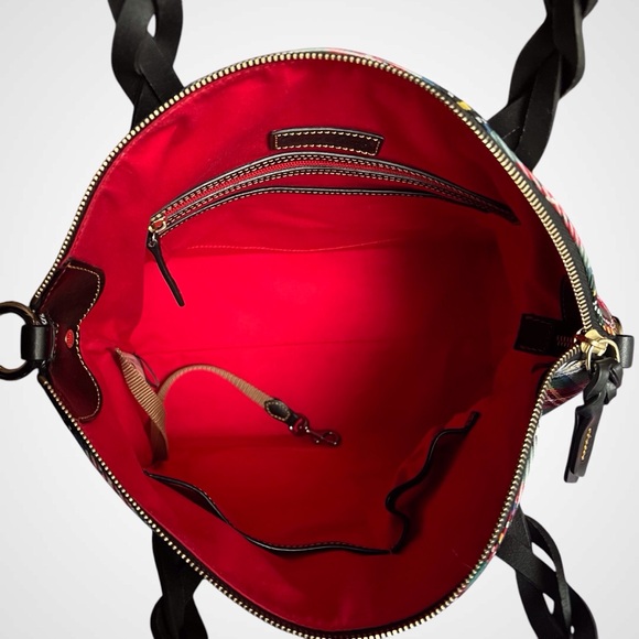 Dooney & Bourke Tartan Windsor Celeste Satchel - Picture 5 of 6